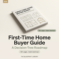 First-Time Home Buyer Guide cover — a decision-tree roadmap